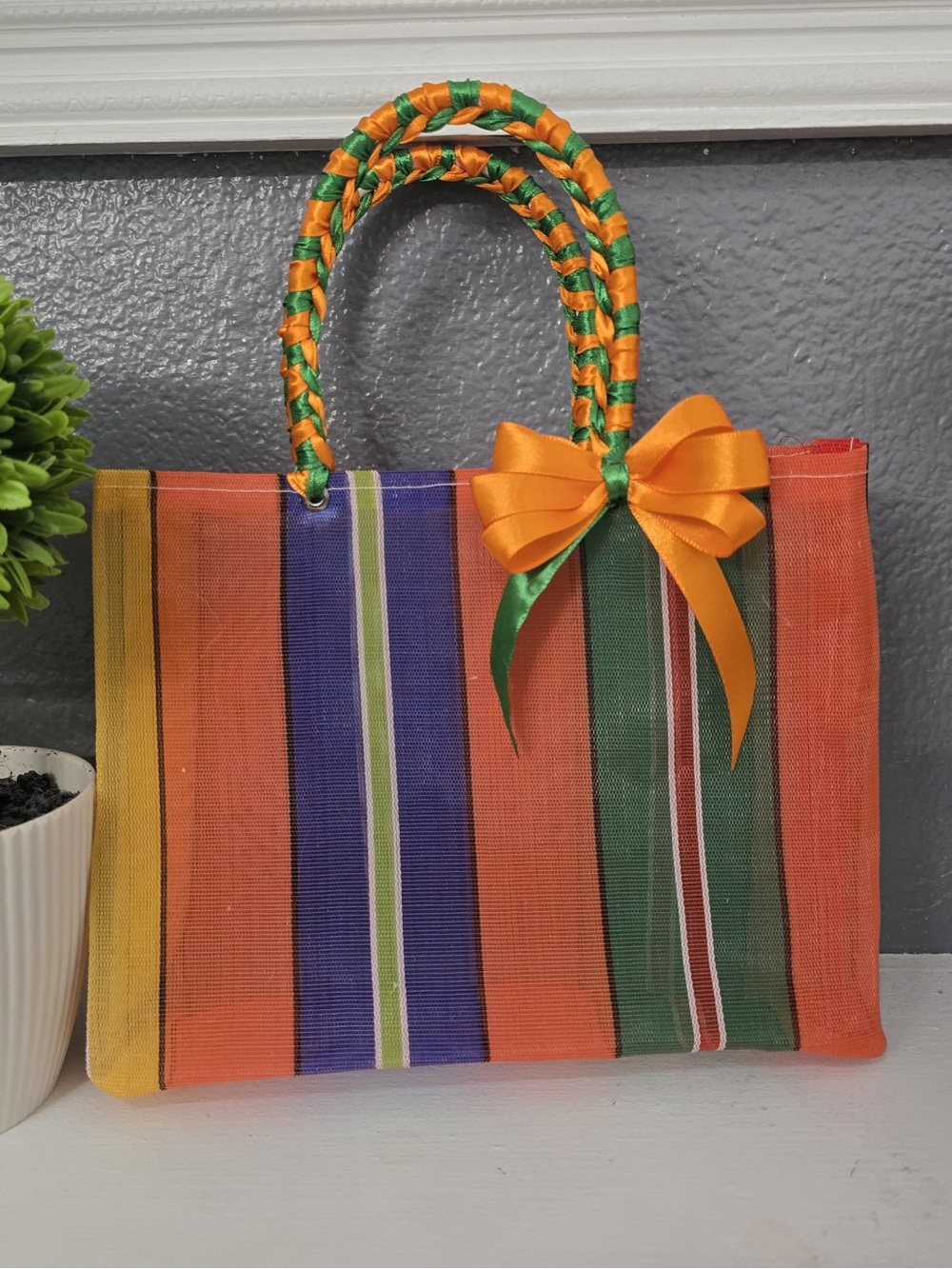 Traditional Mexican Mercado Tote - Bolsita